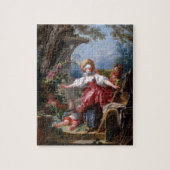Blind-Mans Bluff van Jean-Honore Fragonard Legpuzzel (Verticaal)