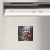 Blind-Mans Bluff van Jean-Honore Fragonard Magneet (Insitu (Vaatwasser))