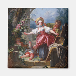 Blind-Mans Bluff van Jean-Honore Fragonard Magneet