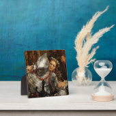 Blind Mans Buff van Adolph Menzel Fotoplaat (Insitu)