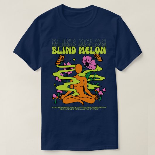 Blind Melon Yoga T-shirt (Design voorkant)