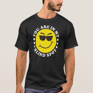 Blind mensen Humor braille lezer Blind Guy Humoro T-shirt