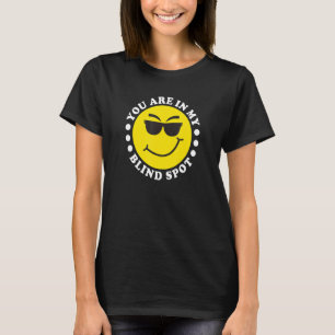 Blind mensen Humor braille lezer Blind Guy Humoro T-shirt