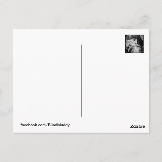 Blind Muddy Vision #2 Briefkaart (Achterkant)