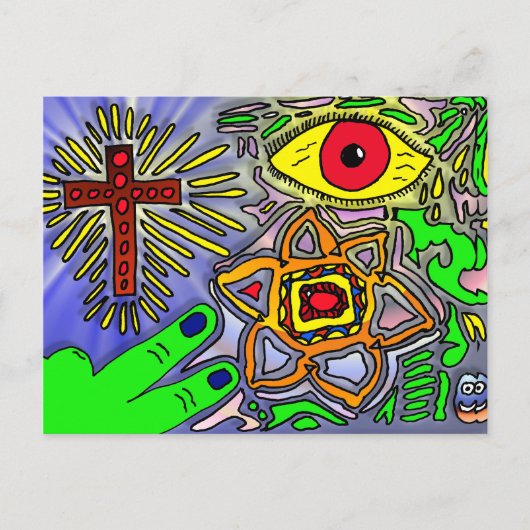 Blind Muddy Vision #2 Briefkaart (Voorkant)