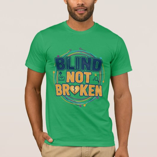 Blind Niet Gebroken T-shirt (Voorkant)