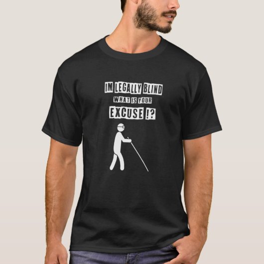 Blind People Person  3 December 2022 International T-shirt (Voorkant)