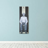 Blind pot 1978 canvas afdruk (Insitu (Houten vloer))