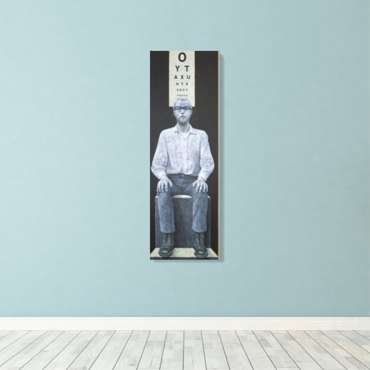 Blind pot 1978 canvas afdruk (Insitu (Houten vloer))