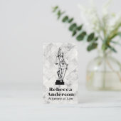 Blind recht | Advocaat | Recht | Juridisch Afsprakenkaartje (Staand voorkant)