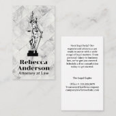 Blind recht | Advocaat | Recht | Juridisch Afsprakenkaartje (Voorkant / Achterkant)