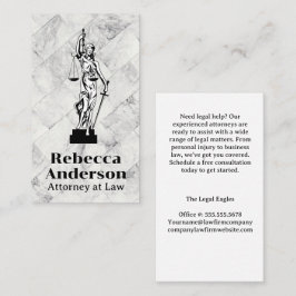 Blind recht | Advocaat | Recht | Juridisch Afsprakenkaartje