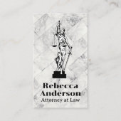 Blind recht | Advocaat | Recht | Juridisch Afsprakenkaartje (Voorkant)