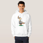 Blind Referee blaast een klokhuis aan Hoodie (Voorkant volledig)