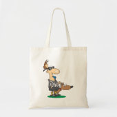 Blind Referee die een Canvas tas met een fluitje b (Voorkant)