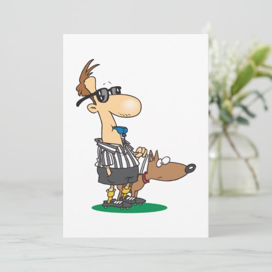 Blind Referee Kaart (Staand voorkant)