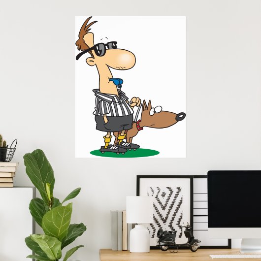 Blind Referee Poster (Thuiskantoor)