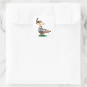 Blind Referee Vierkante Sticker (Tas)