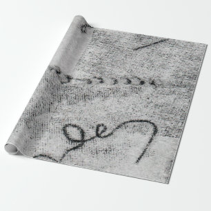 Blind reliëf cadeaupapier