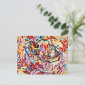 Blind Shaman Briefkaart (Staand voorkant)