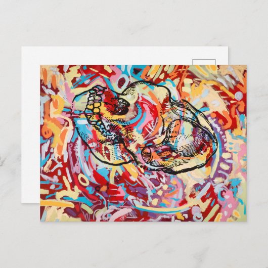 Blind Shaman Briefkaart (Voorkant / Achterkant)