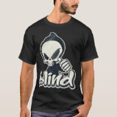 Blind skateboards Skeleton Hookt Schaats Hookups T-shirt (Voorkant)