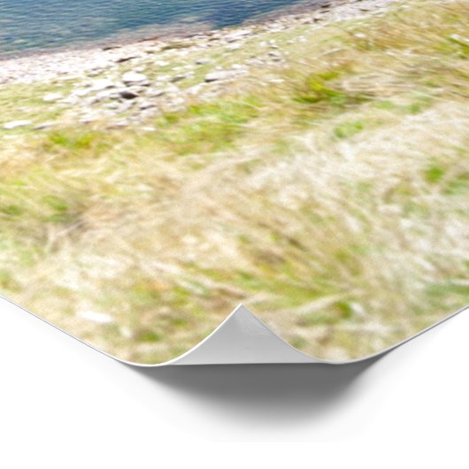 Blind Tarn Dow Crag Lake District Cushion Poster (Hoek)