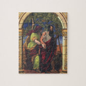 Blind Tobit en Wife Anna,  religie Legpuzzel (Verticaal)