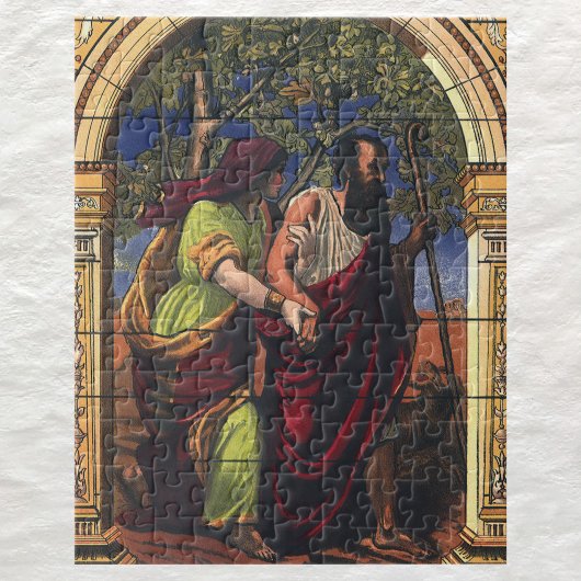 Blind Tobit en Wife Anna,  religie Legpuzzel