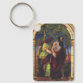 Blind Tobit en Wife Anna,  religie Sleutelhanger (Voorkant)