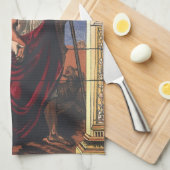 Blind Tobit en Wife Anna, religie Theedoek (Quarter Fold)