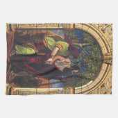 Blind Tobit en Wife Anna, religie Theedoek (Horizontaal)