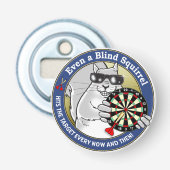Blind vierkant button flesopener (Voorkant)