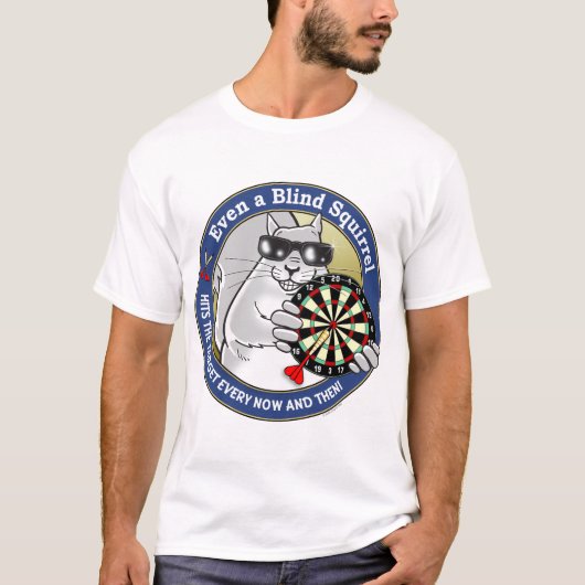 Blind vierkant t-shirt (Voorkant)