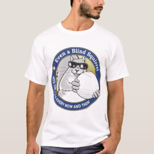 Blind vierkant t-shirt