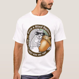 Blind vierkant t-shirt