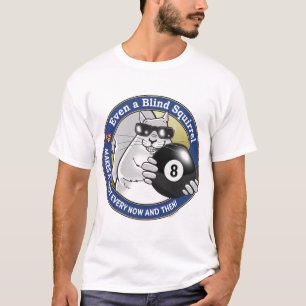 Blind vierkant t-shirt
