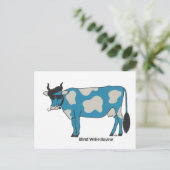 Blind Willie Bovine Postcard Briefkaart (Staand voorkant)