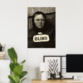 Blind Woman, New York 1917 Poster (Thuiskantoor)