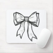 Blindbogen zwarte en witte tekening muismat (Met muis)