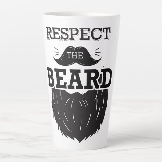 blinddoek latte mok (Voorkant)