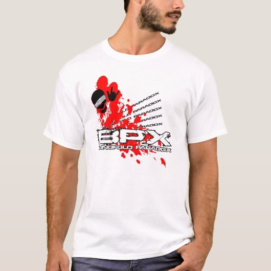 blinddoekparadox t-shirt (Voorkant)