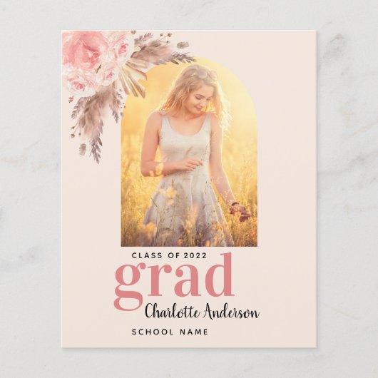 Blinde bekendmaking van het afstuderen (Voorkant)