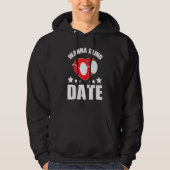 blinde date flirt person Wanna Blind Date Hoodie (Voorkant)