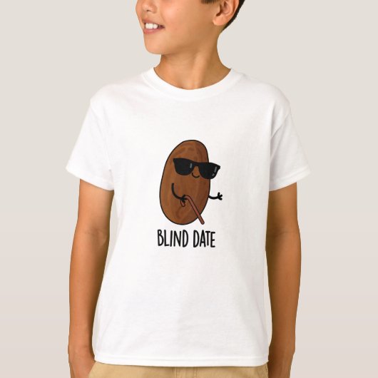 Blinde datum Funny Fruit Pun T-shirt (Voorkant)