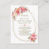 Blinde details over het Lijst van het goudbruin go Informatiekaartje (Voorkant)