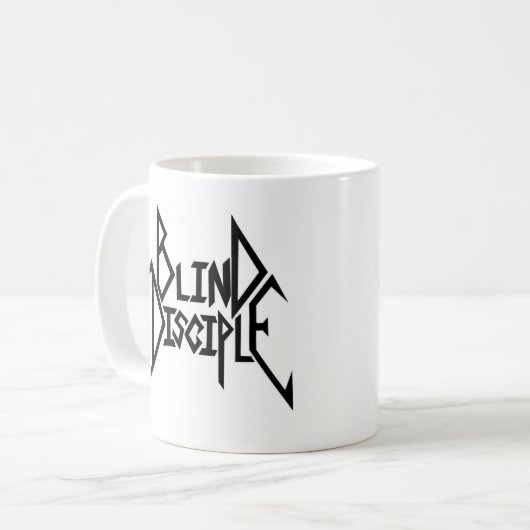 Blinde Disciple-mok voor koffie Koffiemok (Voorkant links)