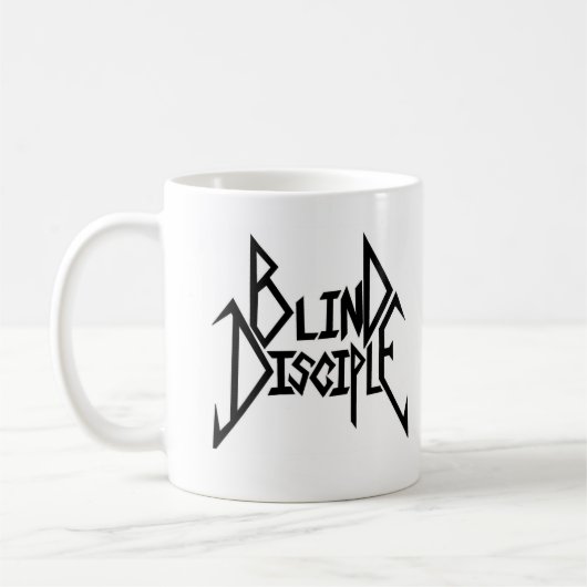Blinde Disciple-mok voor koffie Koffiemok (Links)