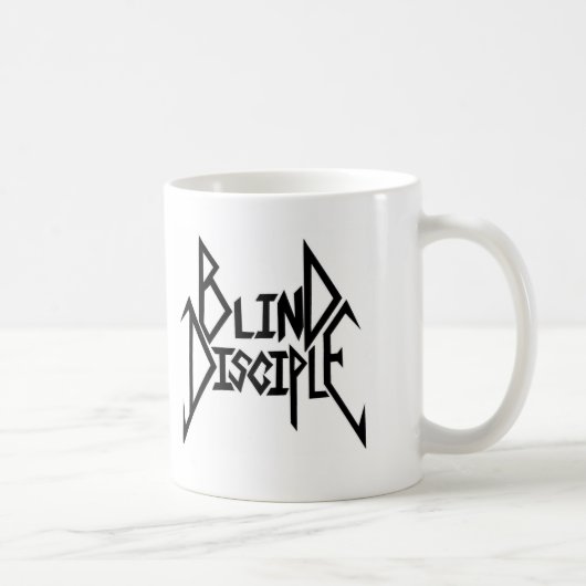 Blinde Disciple-mok voor koffie Koffiemok (Rechts)