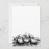 Blinde en witte inkt bedankkaart (Achterkant)